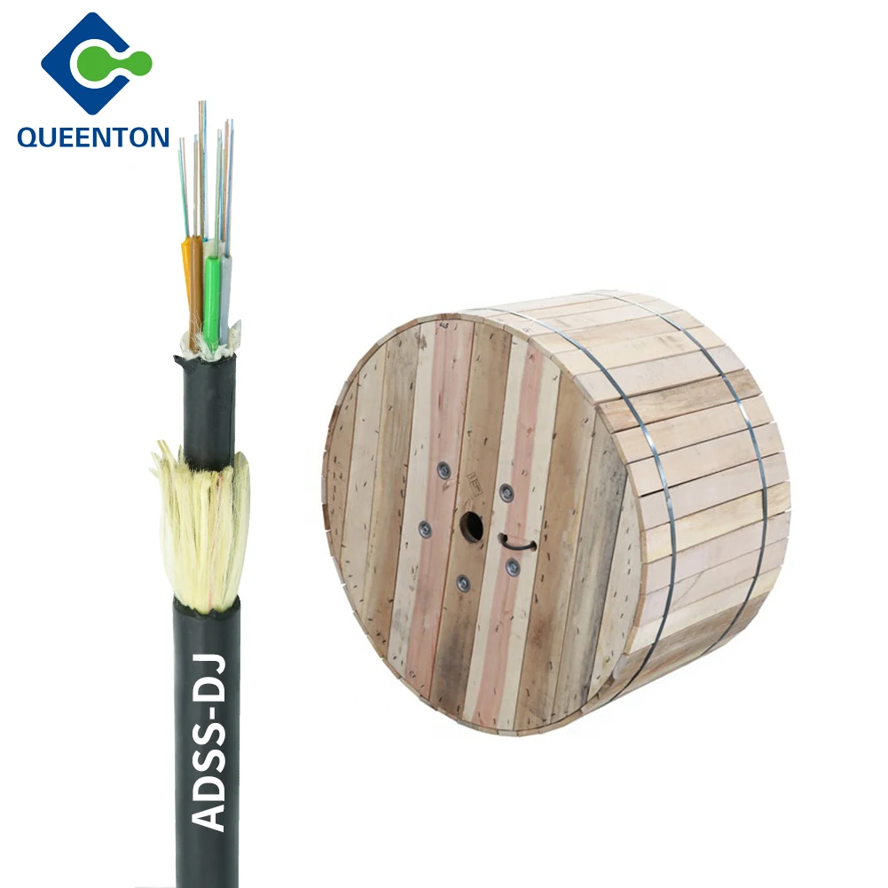 Outdoor Fiber Optic Cable ADSS Cable Fiber Optic cable 12 Core adss ables Fibra Optica Armoured Adss