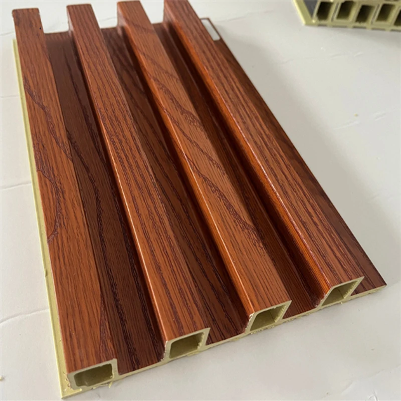 China Supply High Quality And Grade Cheap Price WPC Wall Panel High Quality Fluted Wood Alternative For Interior Wall