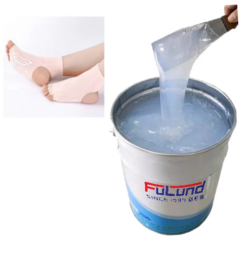 High quality Eco Friendly 20kg Liquid Silicone Rubber For Mold Making For Sock fabric Printing