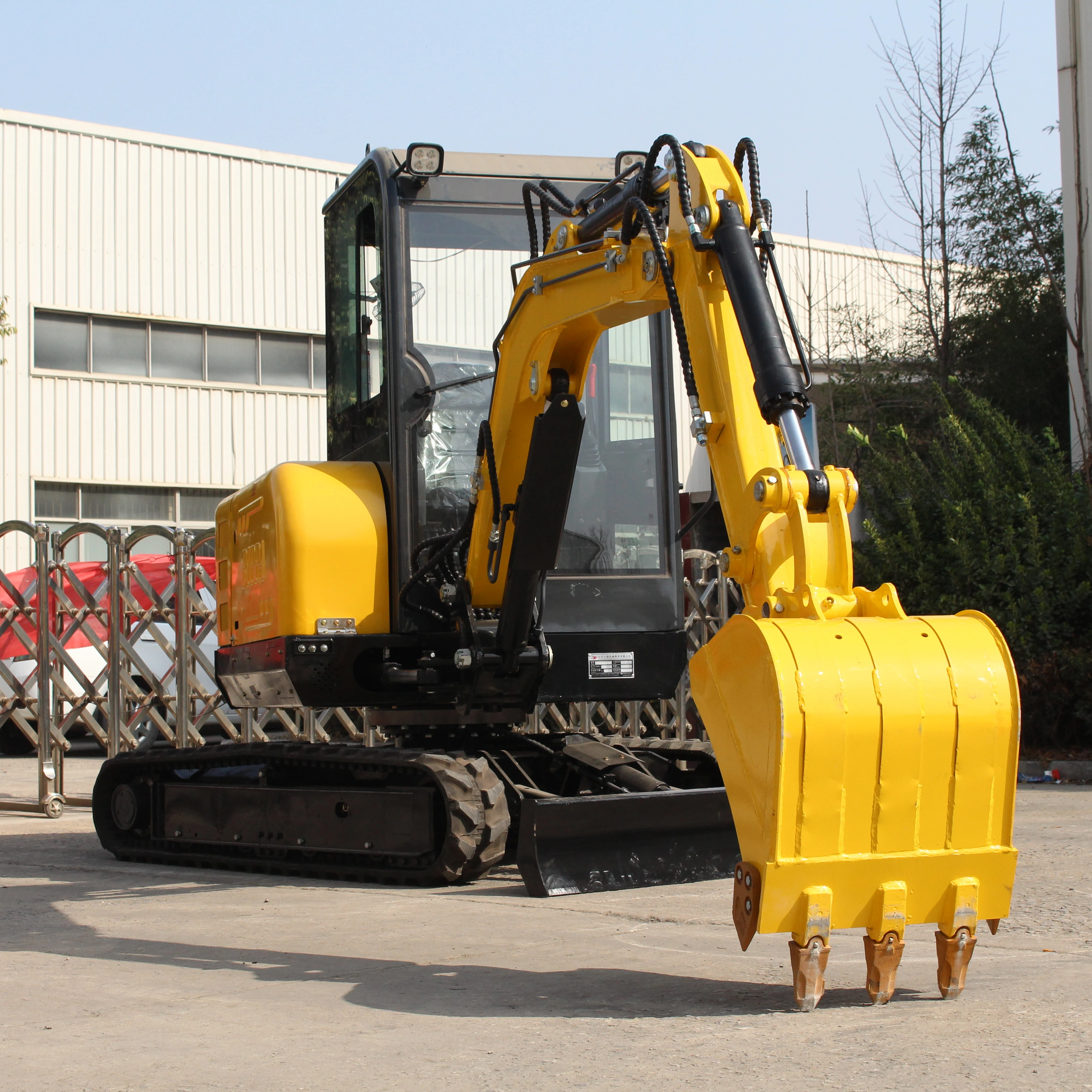 3.5 ton mini excavator, Kubota engine, factory direct sales