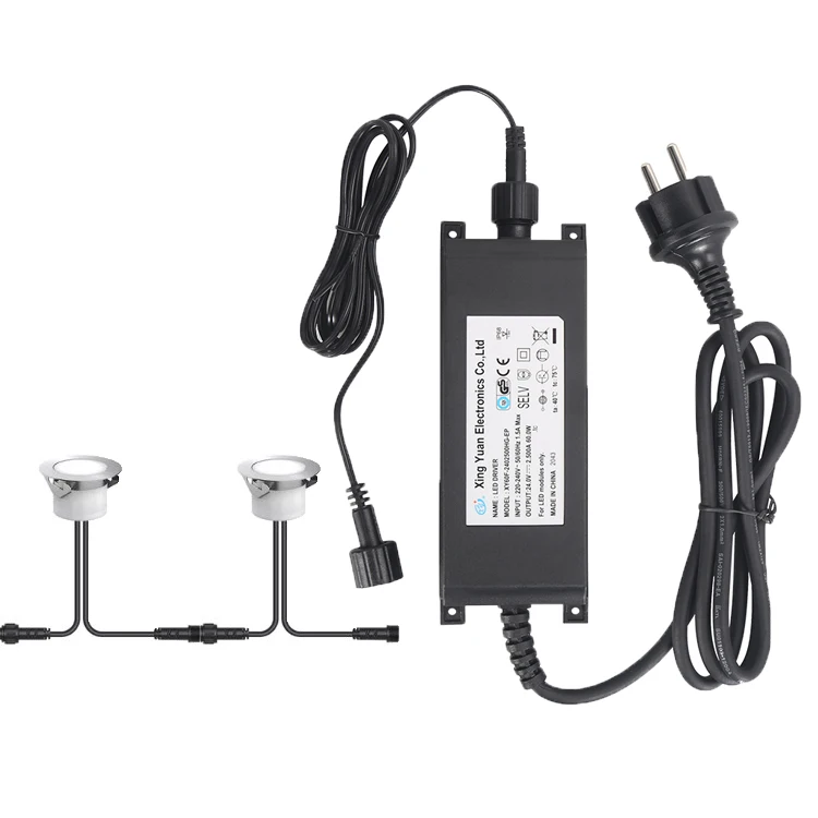 High Quality 24V  20V 2.5A 3A type  60W Power Adaptor 15V 4A  IP68 Waterproof  Led Driver  EU Outdoor Adaptors