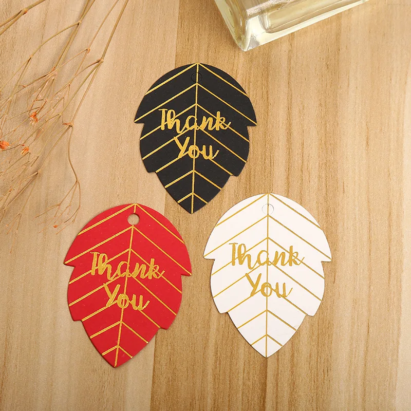 Hot sale High-end Factory Clothing Recycled cake gift store Custom leaf pattern Brand Name Logo Garment  Paper Hang Tags
