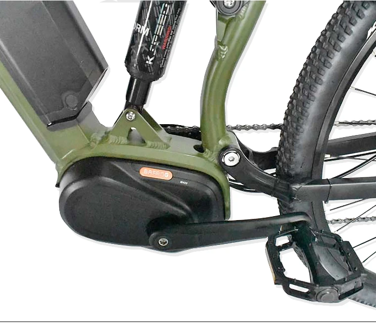 SONGLANG Mid Drive 27.5 Fat Tire Mountain E Bike Full Suspension Ebike Electric Mountain Bike 250W 350W 500W 750W 1000W