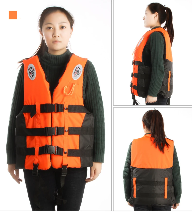 Boat fishing rafting thicken life-saving vest foam adult swimming life vest jackets watersports adults