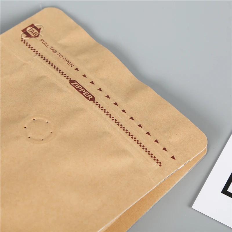 250gr 250gram 2oz 6oz stand up 4 oz 5 kg 500g printed paper coffee packaging plastic bag with valve tin tie