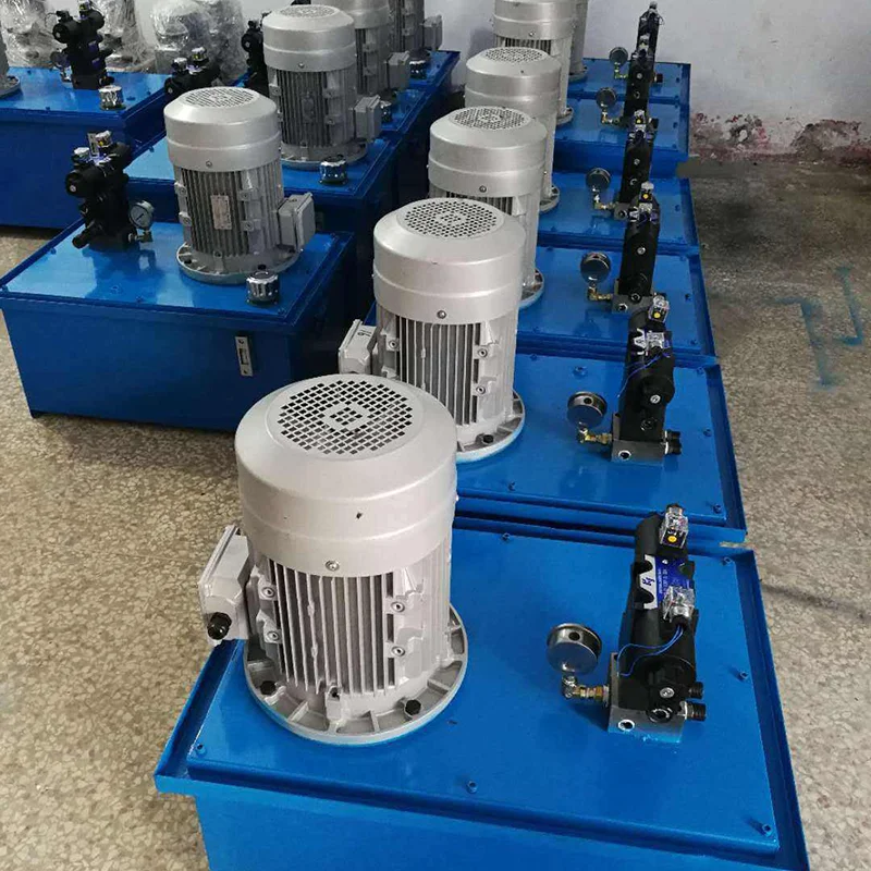 Hydraulic power unit with 24v DC motor 380v/220v 37.5kw