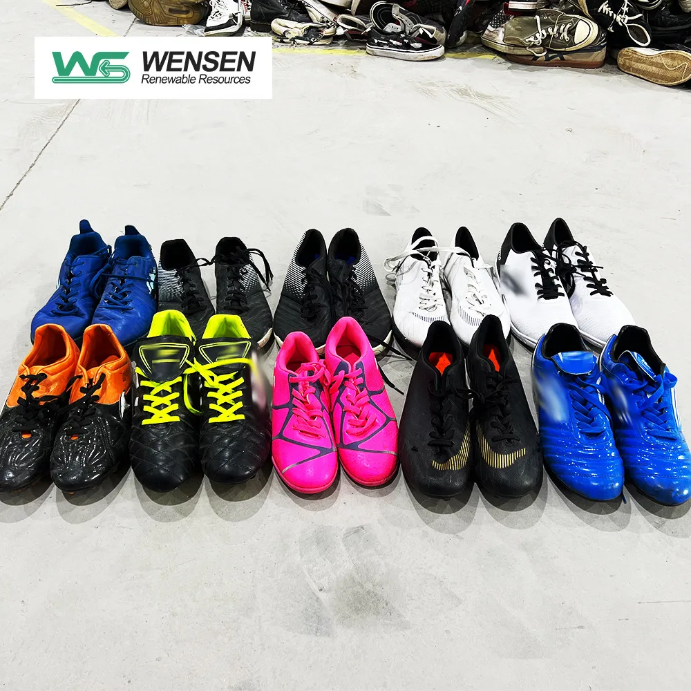 Wholesale Chinese Branded Second Hand Soccer Shoes Ukay Ukay  Football Boots In Bulk