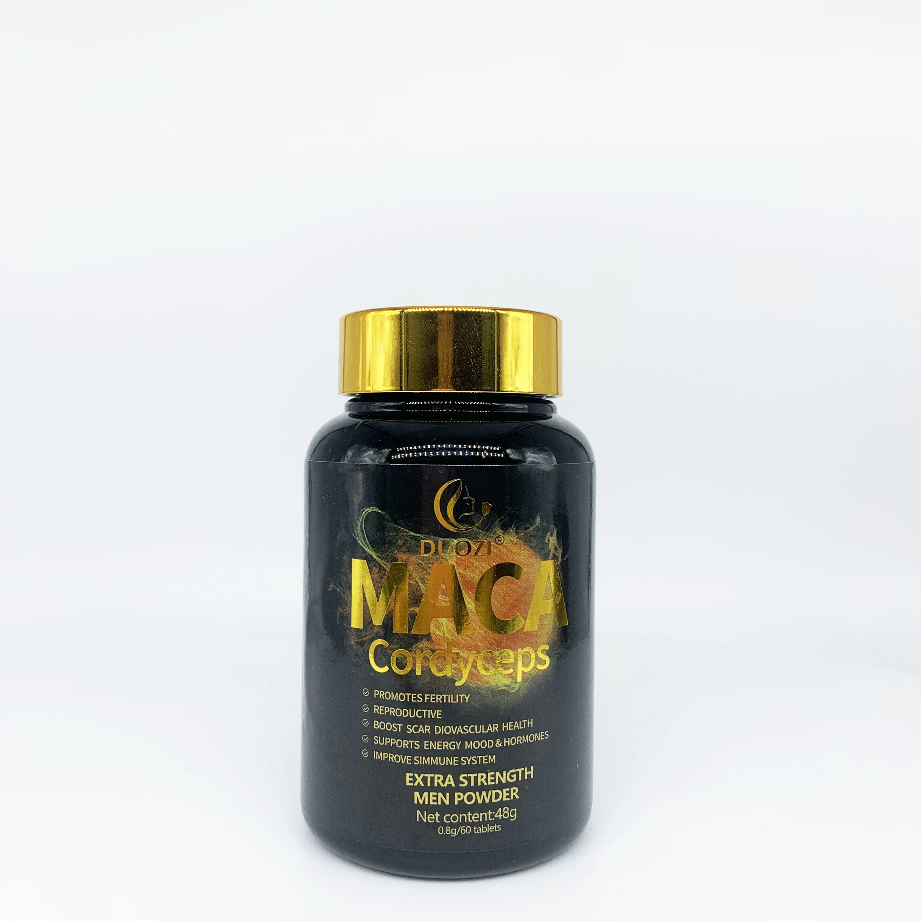 OEM duozi Экстремальный кривой мака корень ЭКСТРА СИЛА мужской планшет power sexy max aguaje maca plus cordyceps конфеты