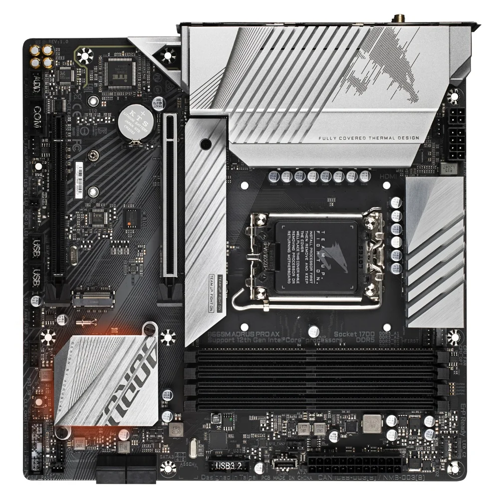 B660M AORUS PRO AX DDR5 For Gigabyte LGA1700 Support 12th CPU 4*DDR5 128GB Micro ATX Desktop Motherboard High Quality Fast Ship