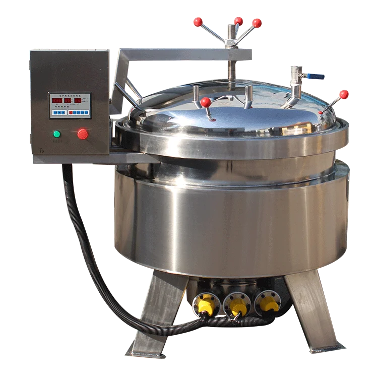 
Good Quality Fixed/tilting Type High Pressure Cooking Pot For Restaurants 