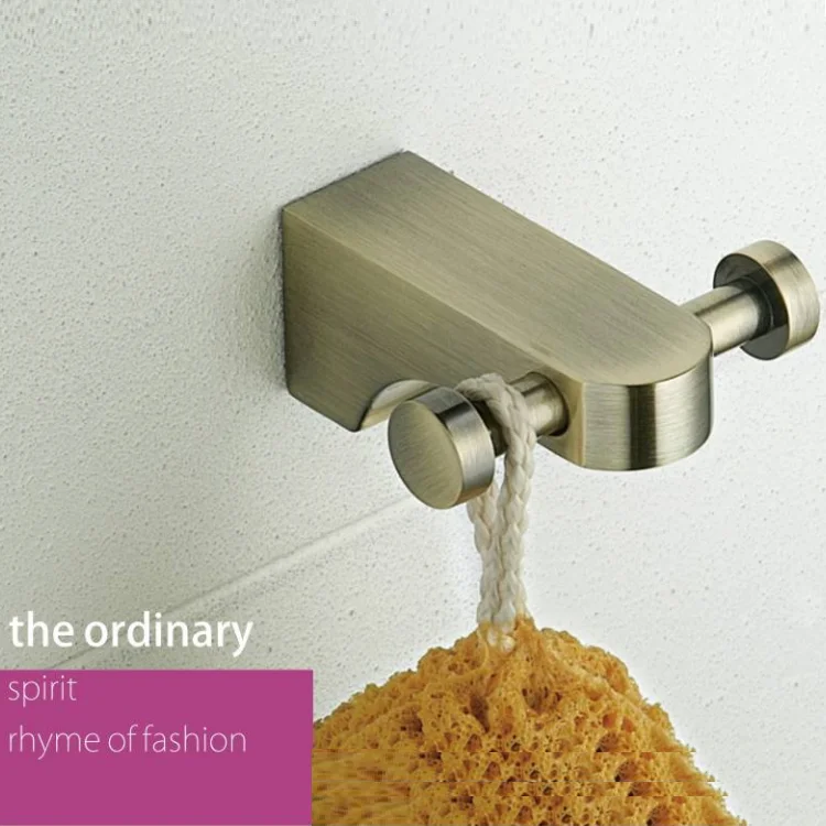 Modern Designed Bronze Surface Wall Hanging Bath Towel Bar Cup Holders Bathroom Accessories Set