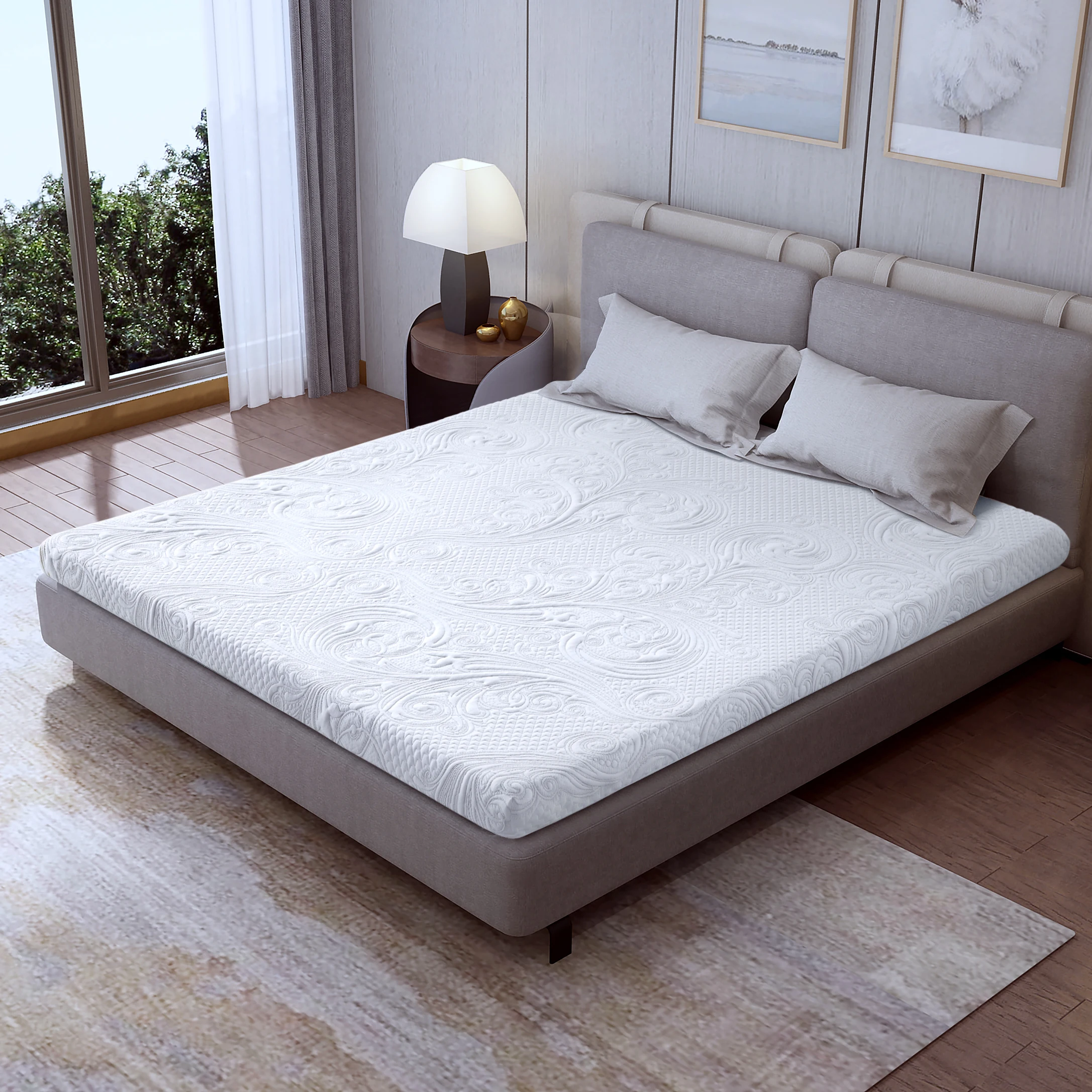 Европейское качество матрас ортопедический Топпер с эффектом памяти memory foam 7 см Высота