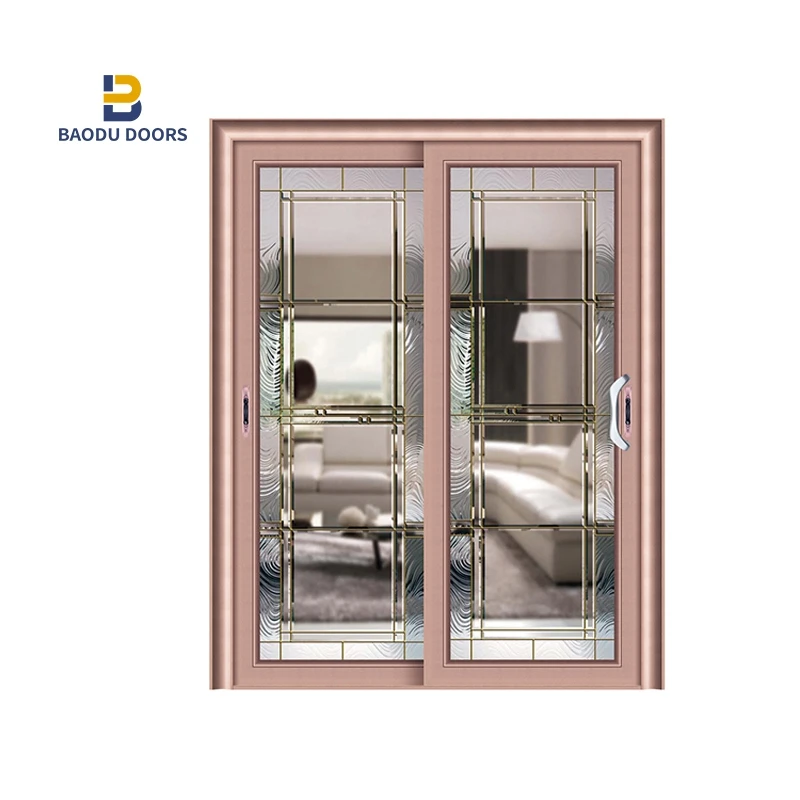 glass door aluminium and building materials bathroom door model sliding interior balcony gates