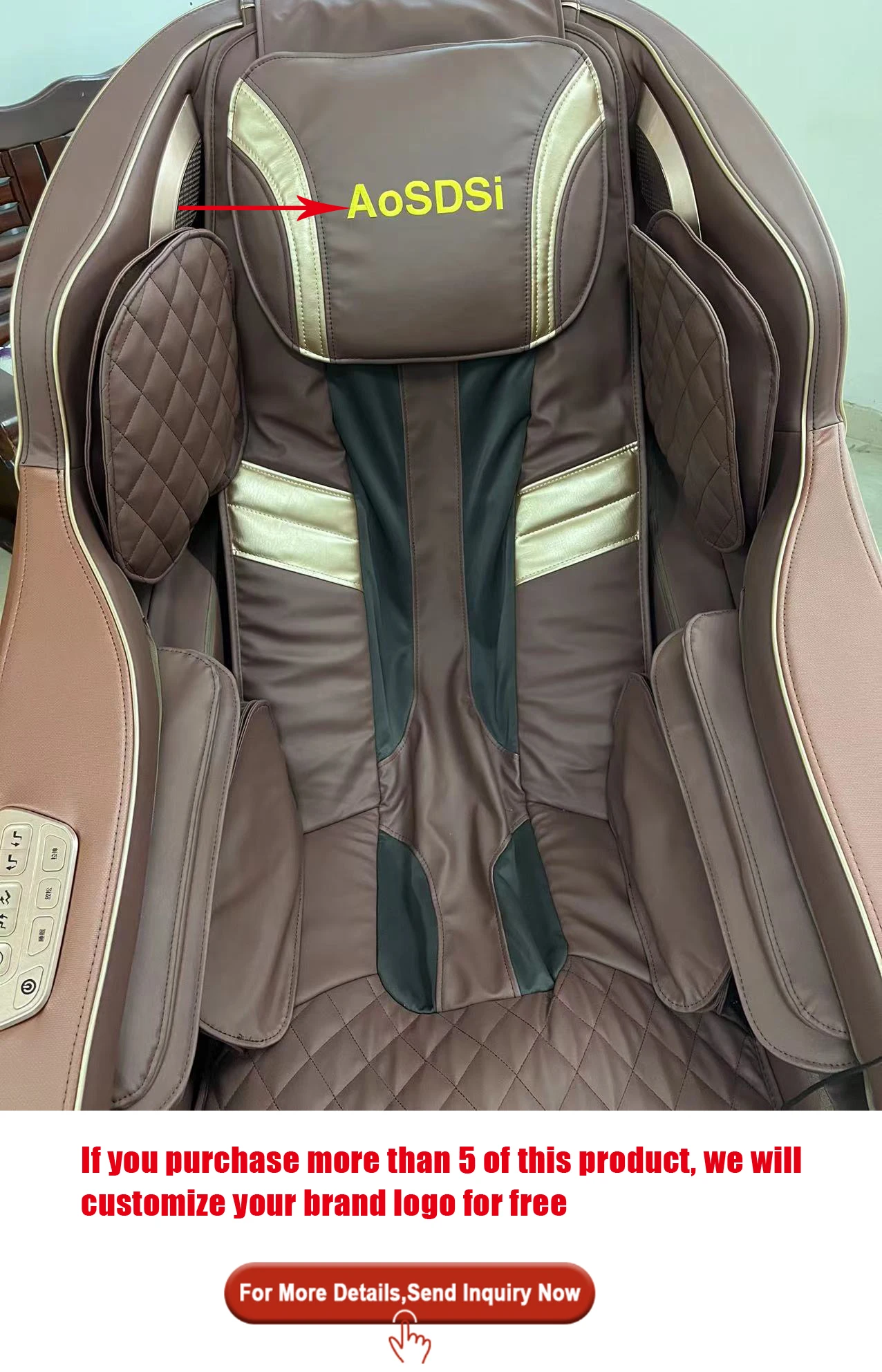 Factory Wholesale High Quality Cheap 8D Full Body Zero Gravity Home Massage Chair OEM Vibration Remote Control Fully Body 1 Pcs