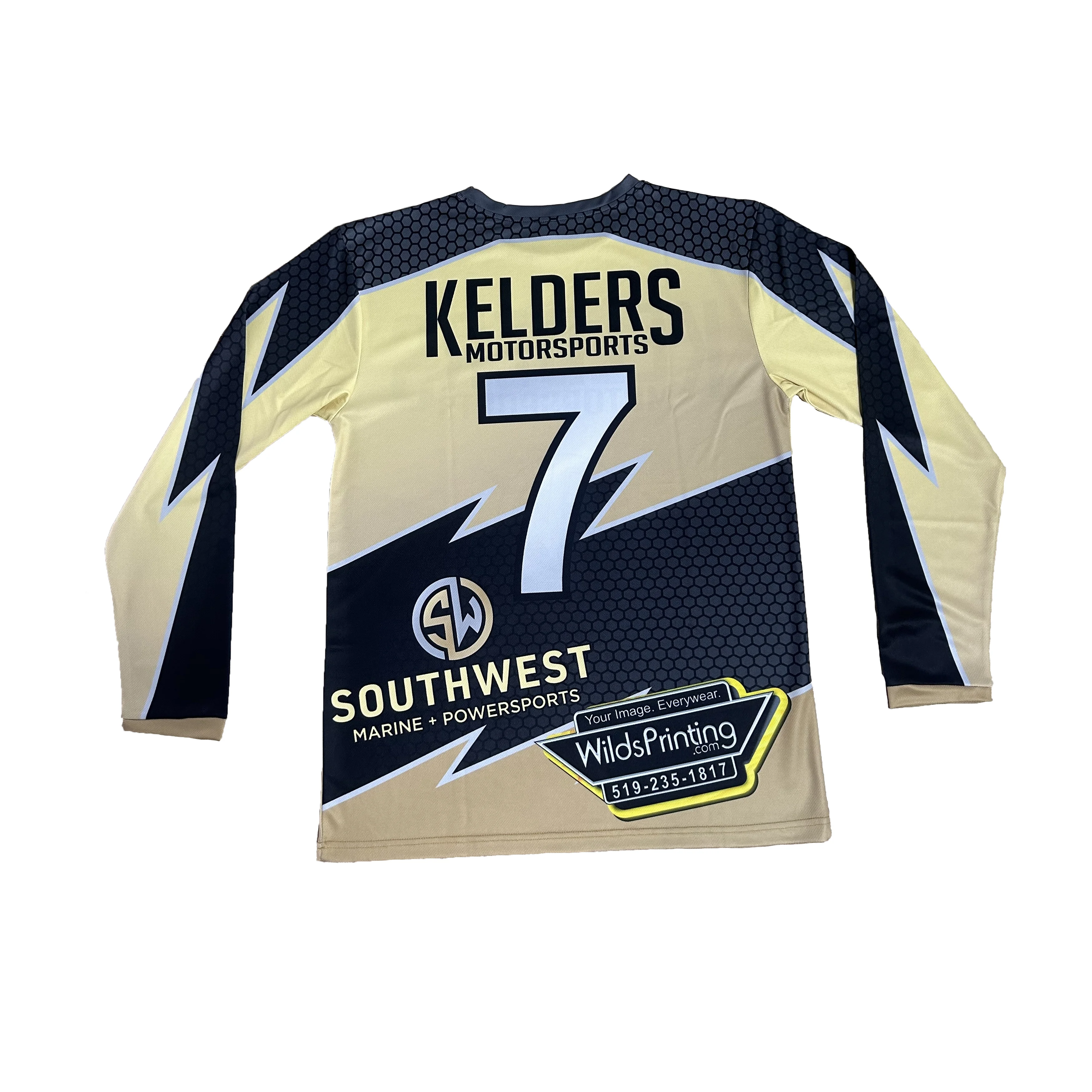 sublimation motocross jersey BMX racing jersey custom