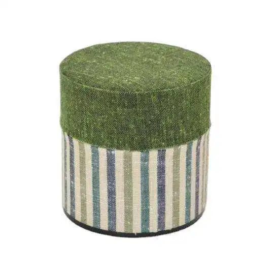 Японская красочная полосатая Круглая Большая Металлическая банка для чая хранения кофе