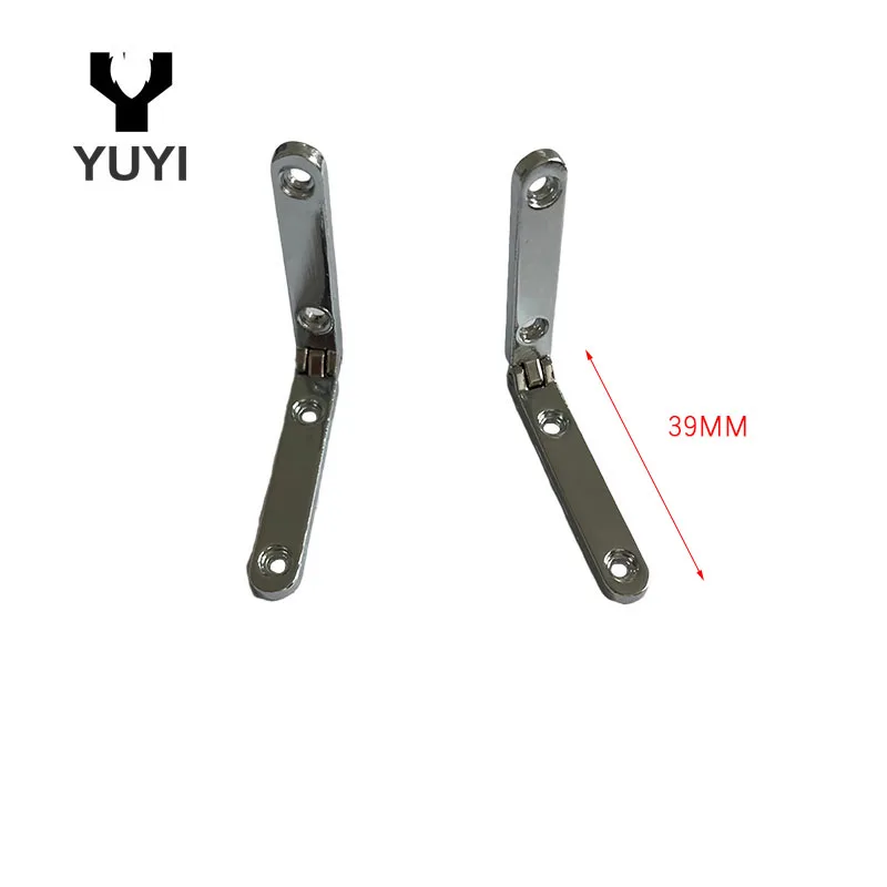 4-Hole zinc alloy 90 degree hinges cabinet hinge for wooden box gift wine jewelry case cabinet furniture hardware accessories