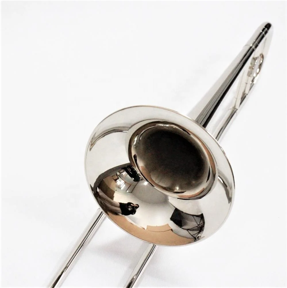 most popular Chinese alto trombone factory price brass instrument nickel plated trombone