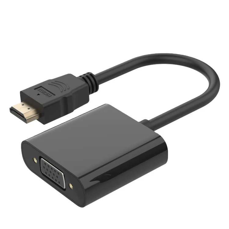 4k 3D HDMI Male to VGA Female 1080P 15cm Cable Adapter HDMI to VGA Converter For HDTV Projector