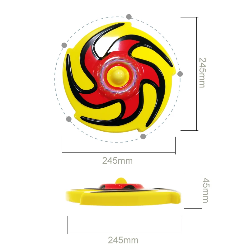 Outdoor sport sky spinner flying disc Kids frisbeed