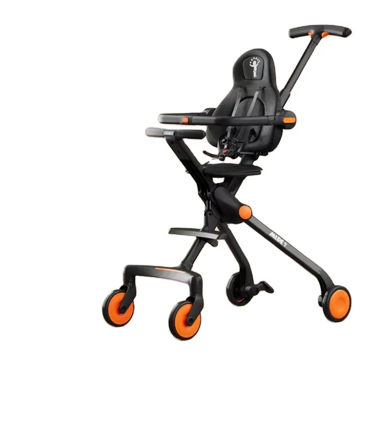 Customized designer 3 in 1 baby stroller luxury high landscape baby buggy pram push chair baby stroller