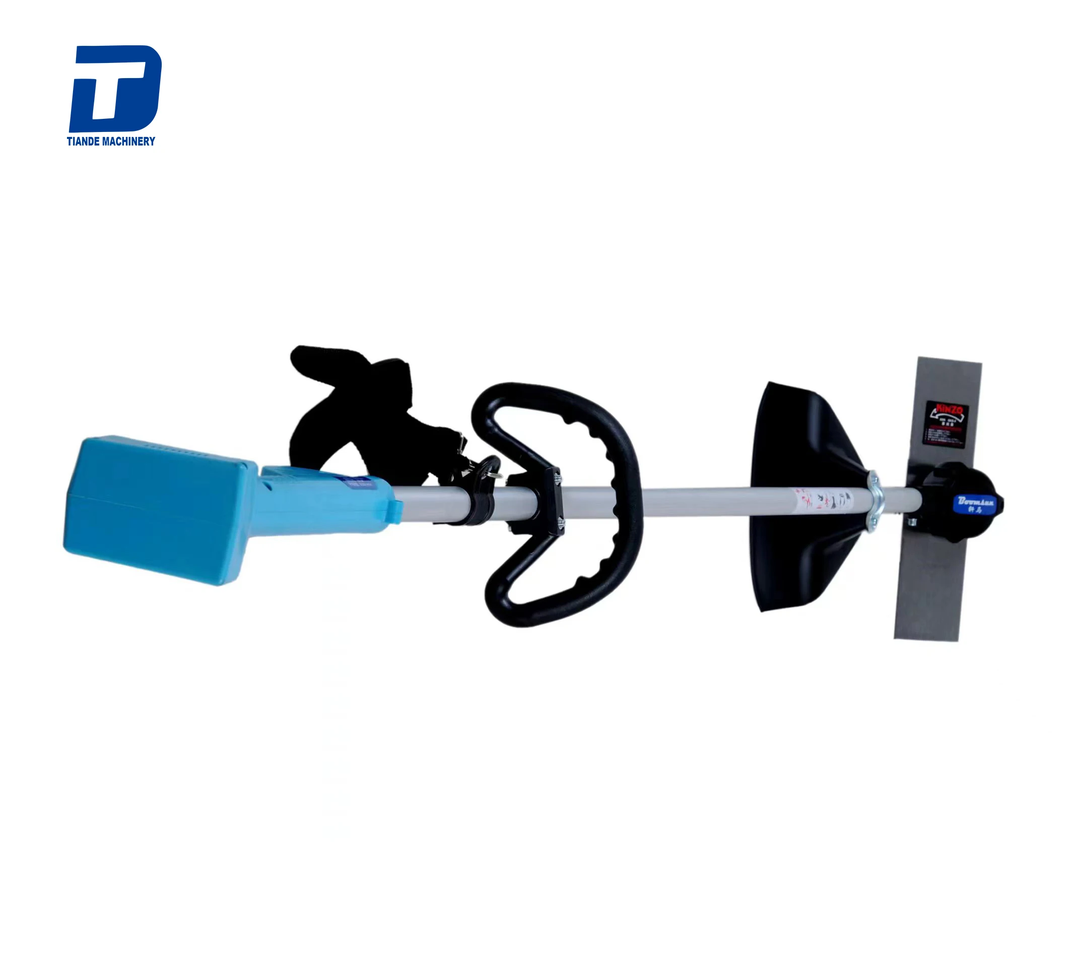 Professional Wireless Garden Tools Weed Cutter Machine Lithium Battery Handheld Electric Cordless Grass Trimmer with Metal Blade