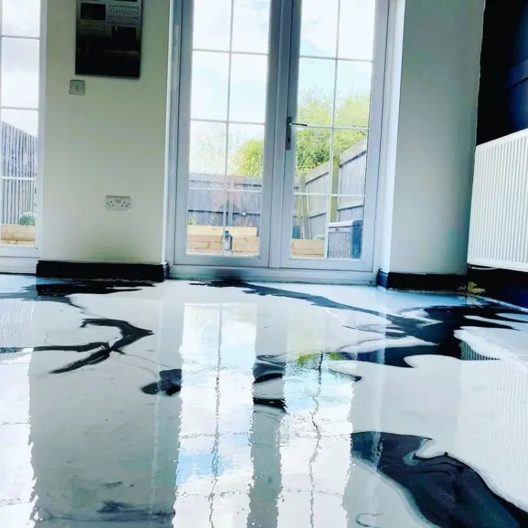 
China Polymer Cement Waterproof Water Based Epoxy Resin Floor paint Coating For Epoxy Floor 