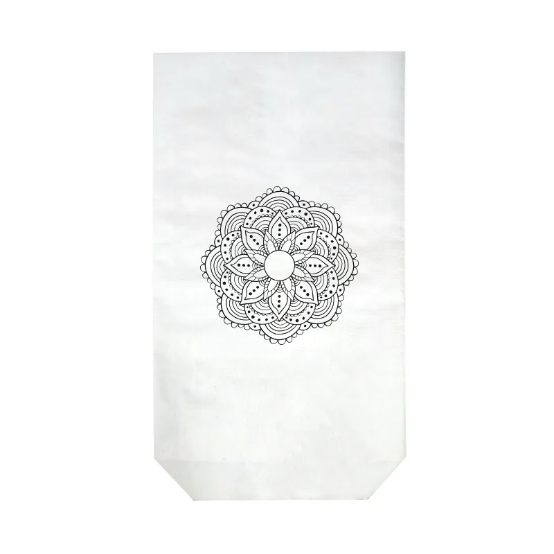 Custom White Sand Plastic PP Woven Bags block bottom bag china wpp bag