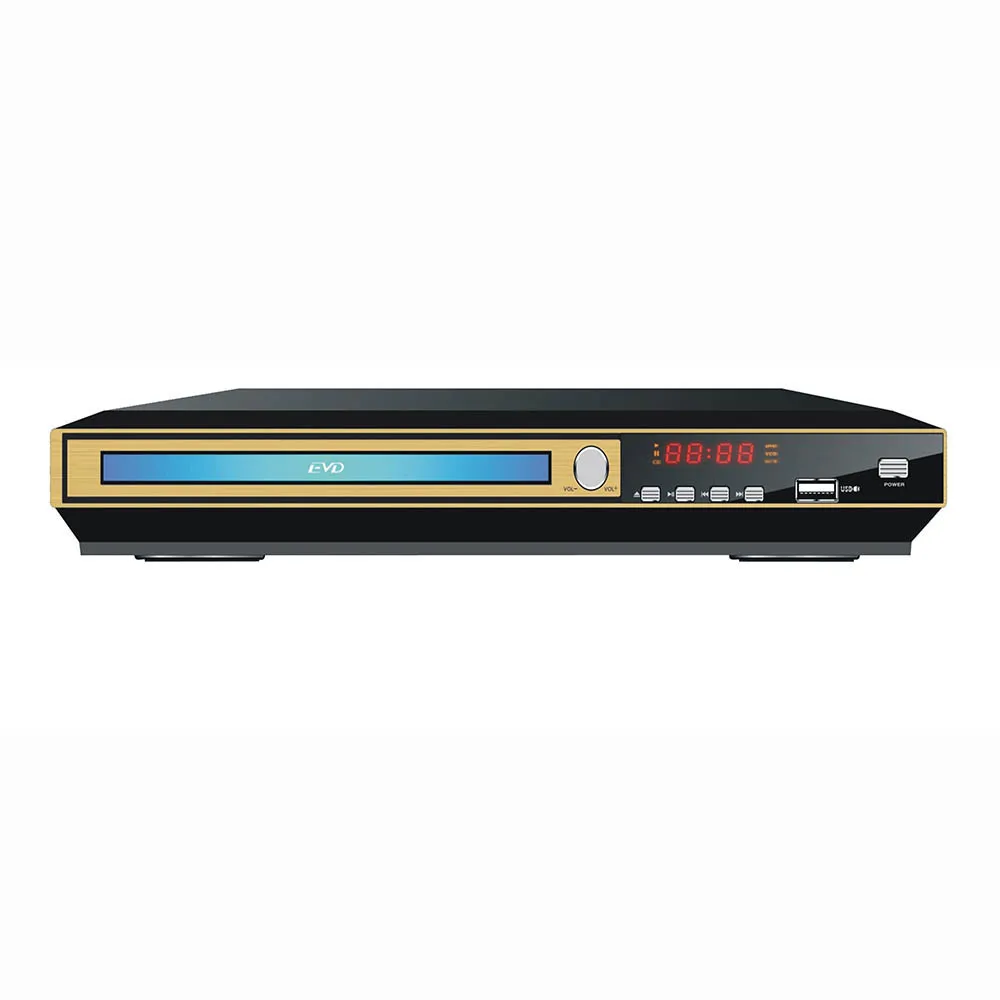 hot selling 260mm dvd player with cheap price mini dvd player with usb port copying function with remote control