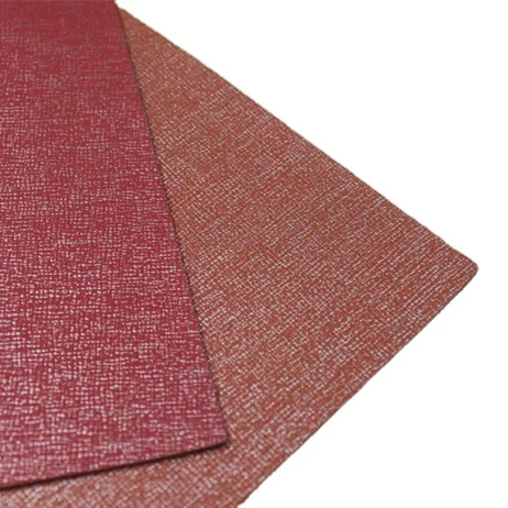Factory Spomge Customization  PVC synthetic leather sheets for shoes bags