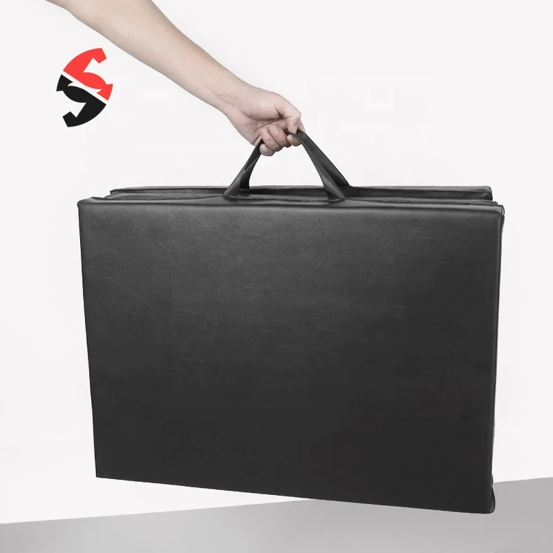 Portable 3-Fold Sports Exercise Training Gymnastics Mat