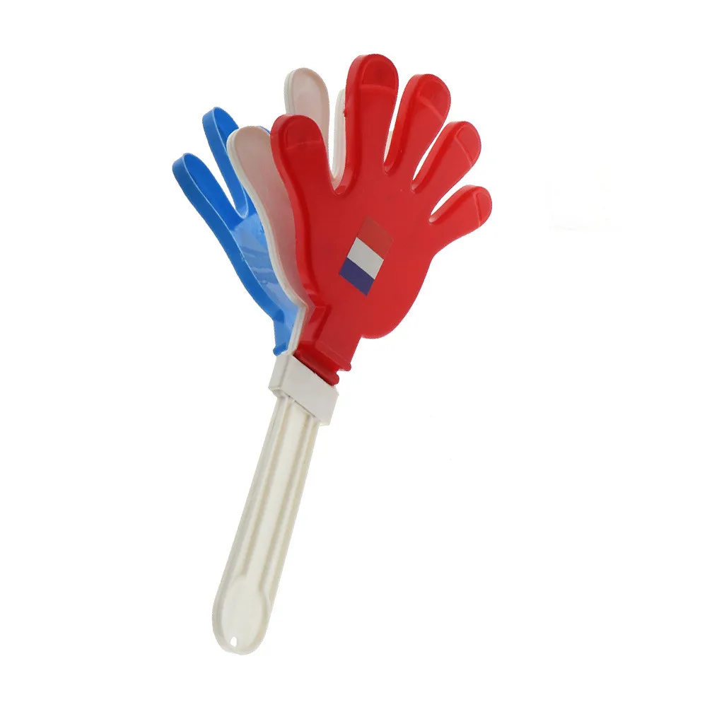 2021 горячая Распродажа хлопушка для рук пластиковые игрушки индивидуальный дизайн хлопушка для футбольного фаната