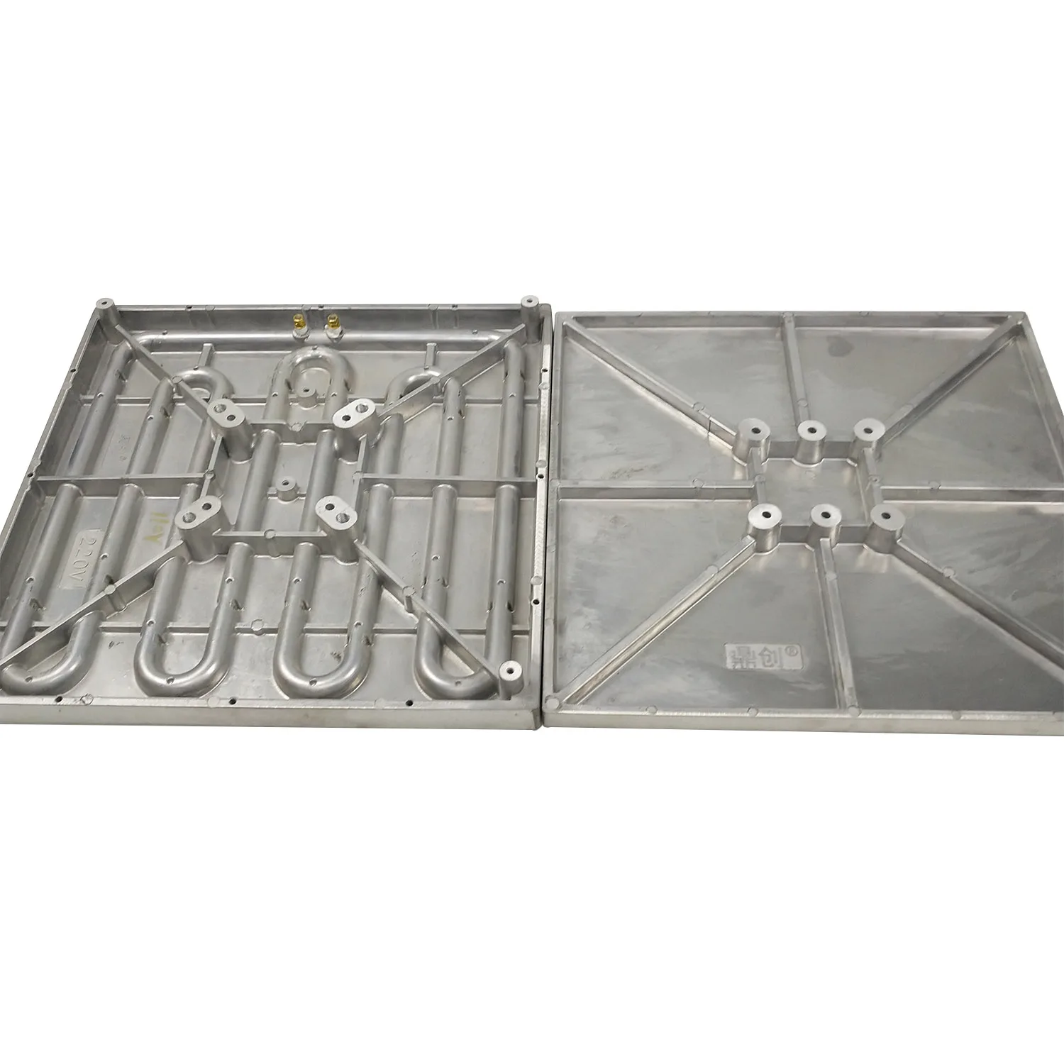 380*380 мм электрическая алюминиевая нагревательная