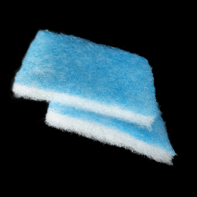 High resistance blue filter mat for aquarium bio and fish tank filter sponge