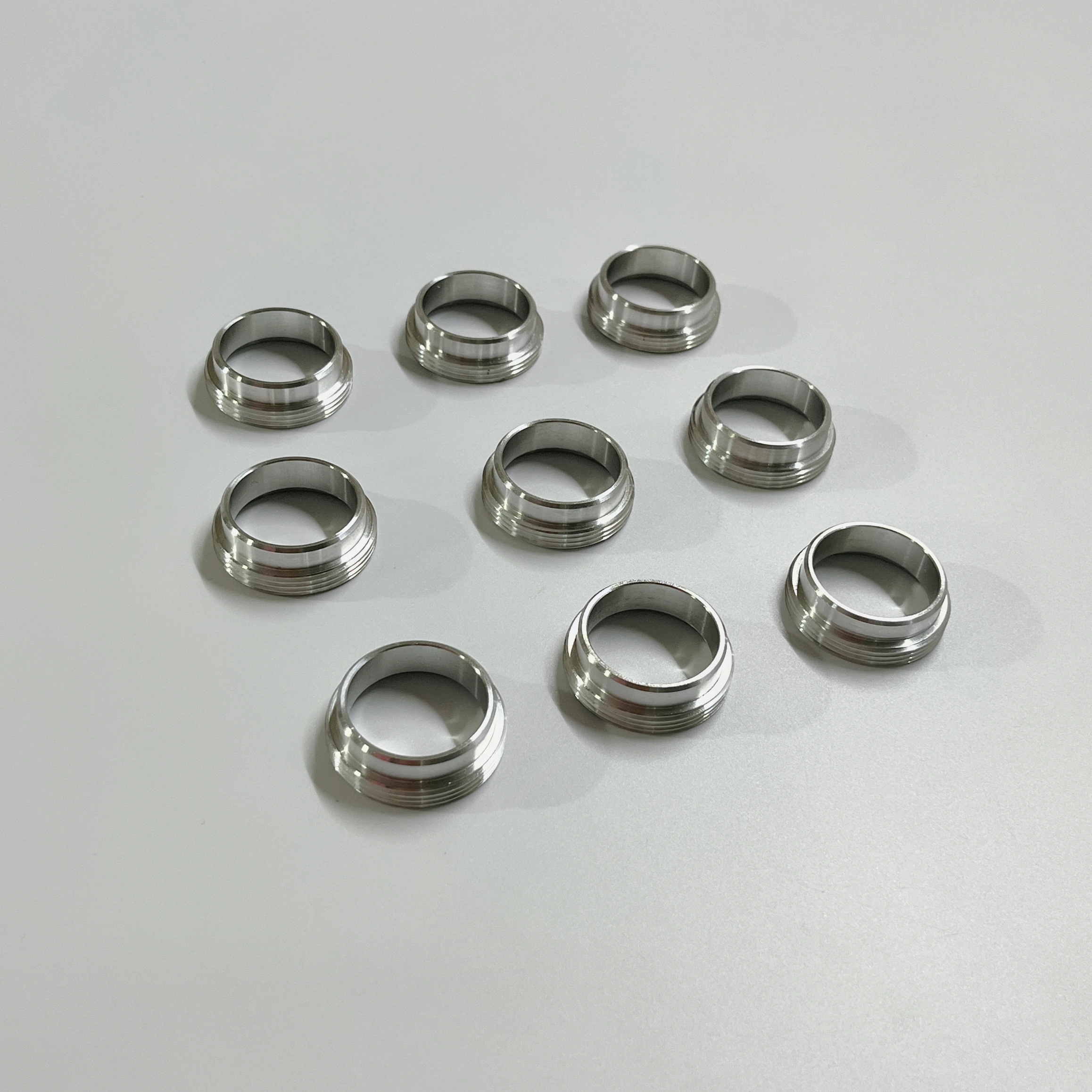 Изготовленные на заказ CNC токарные необработанные 6061-T6 алюминиевые металлические детали Accesorios de luminaria M37