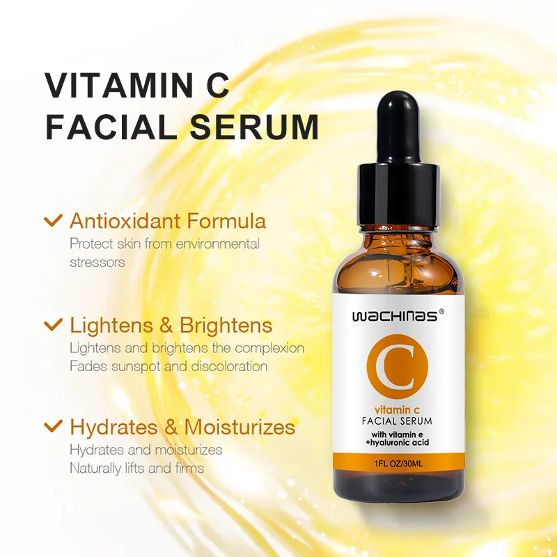 Vitamin C Facial Serum brightening skin color removing yellow and firming anti-wrinkle improvement dark repair color spot