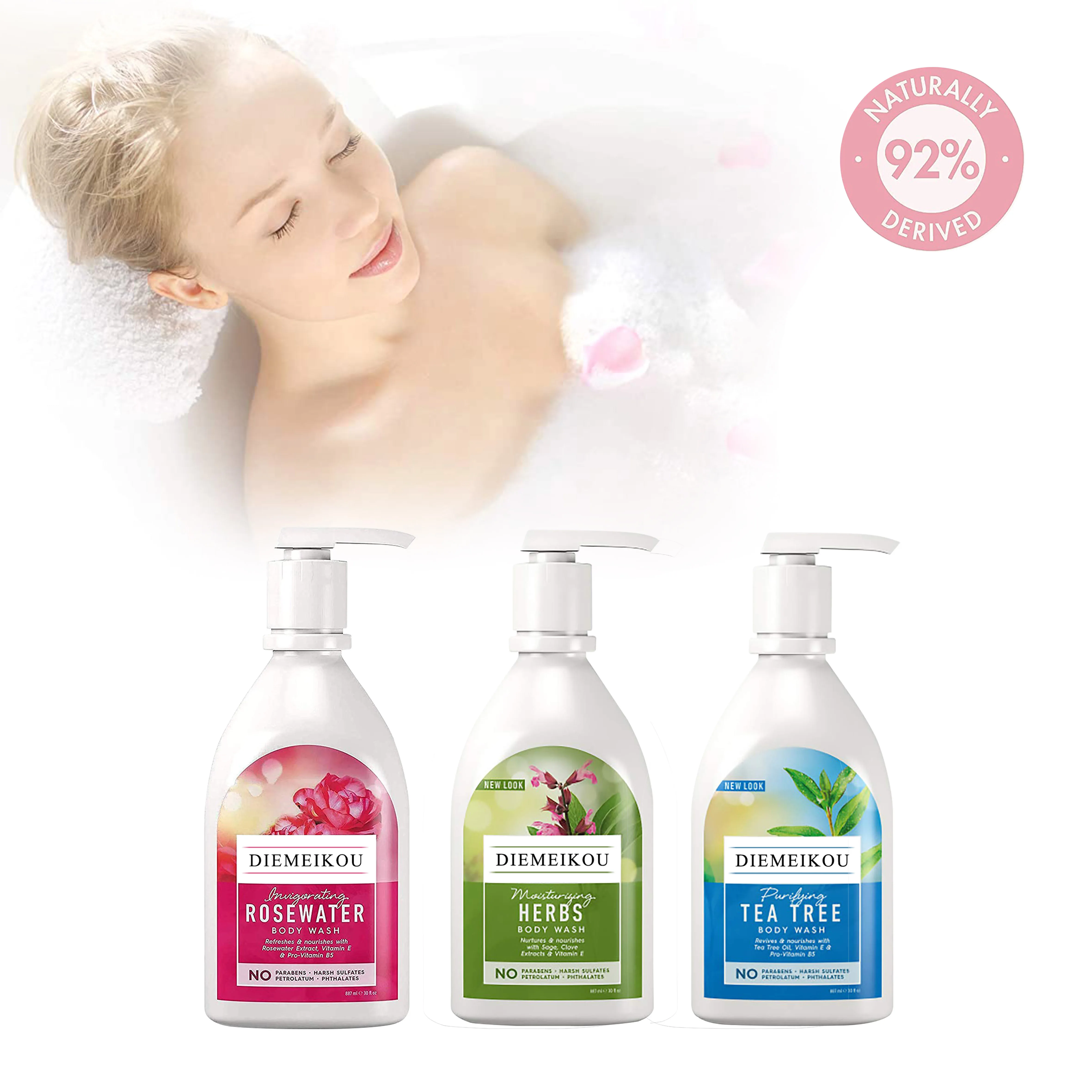 Лидер продаж натуральный органический Отшелушивающий отбеливающий Осветляющий гель для тела и