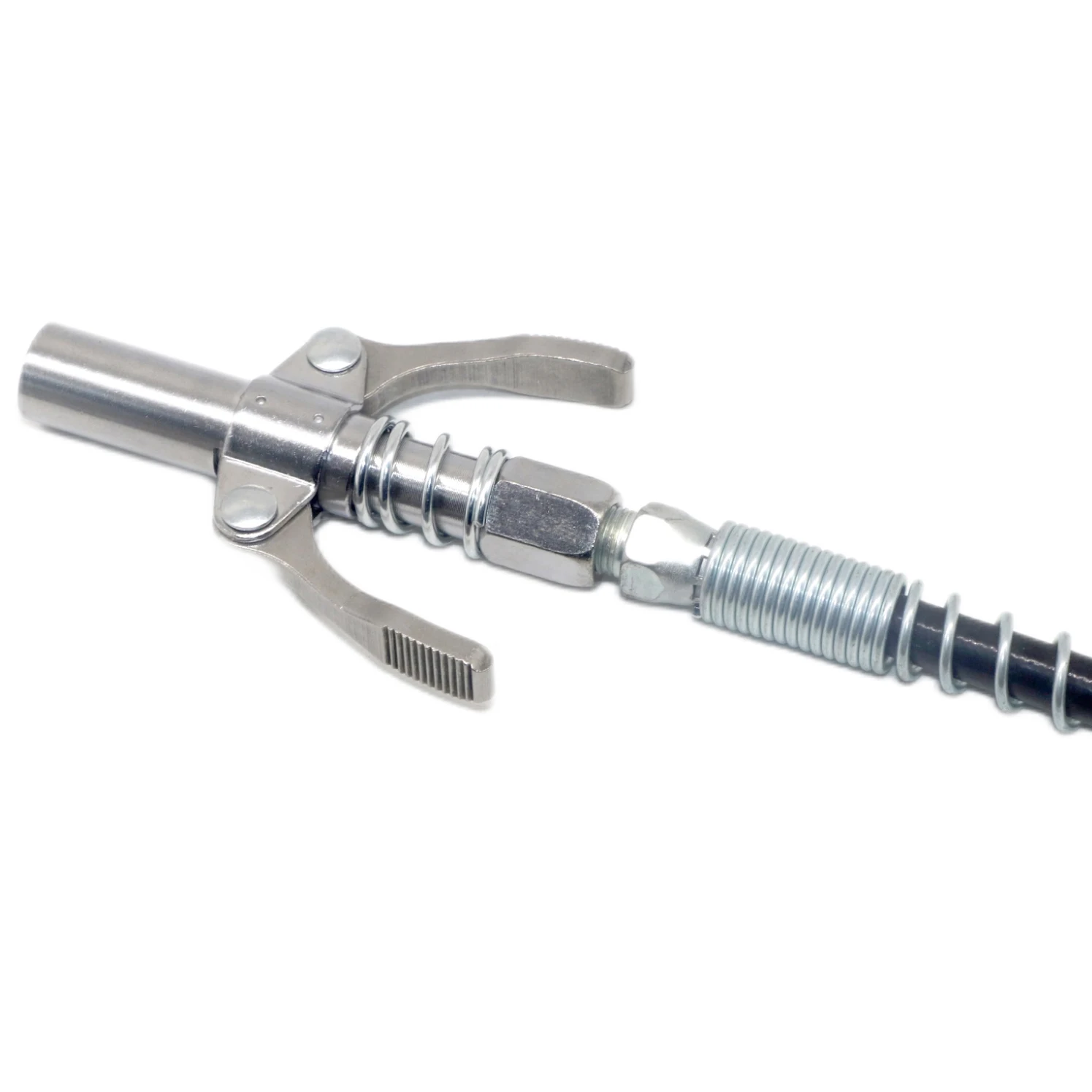 ZM-0288 Grease Gun Coupler 10000 PSI NPTI/8 Oil Pump Quick Release Grease Tip Tool Car Syringe Lubricant Tip Grease Nozzle