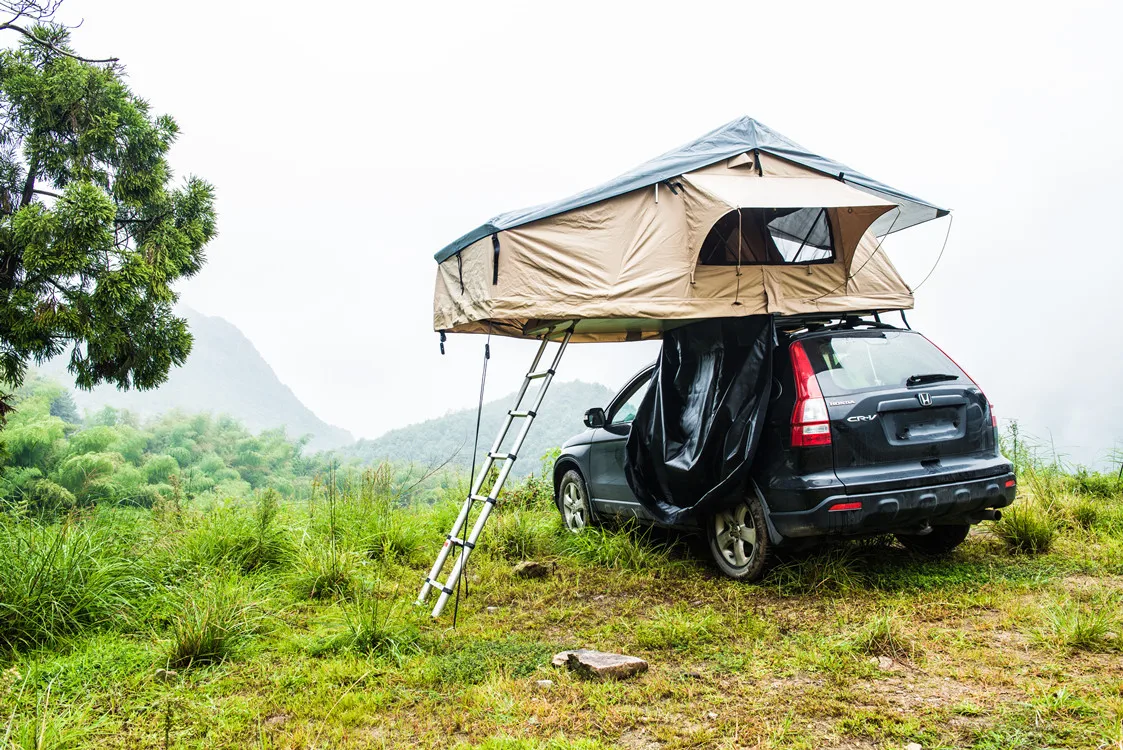 Палатка на крышу 4 человека тент автомобиля для отдыха открытом воздухе и походов