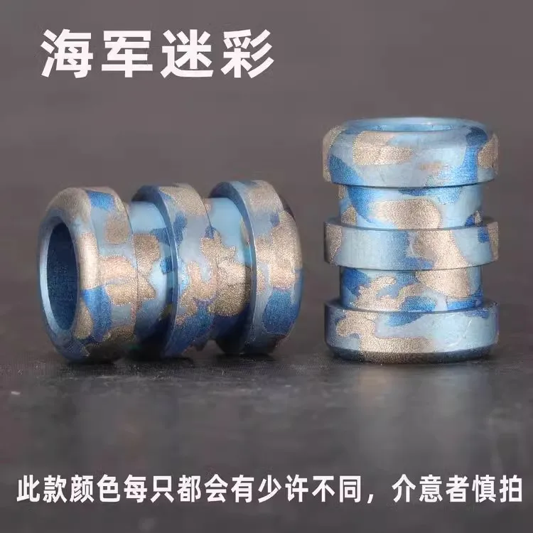 MG EDC DIY TC4 titanium alloy Knife Paracord cool fun Beads Pendant Vintage Color Outdoor Tools Paracord Beads