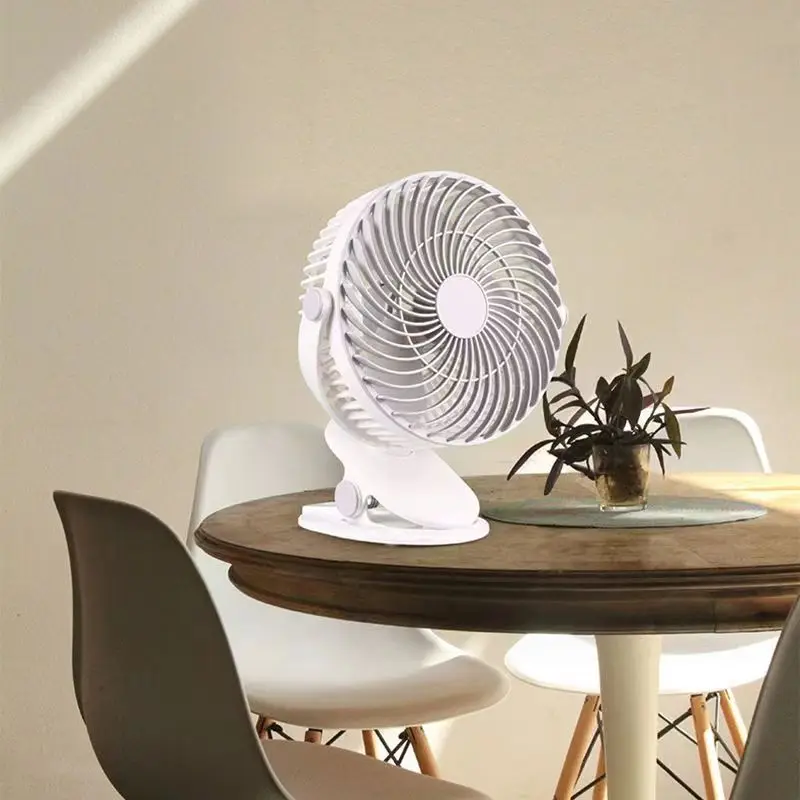 5V Desk Clip on Portable Small Fans 3 En 1 Ventiladores Recargables Portatil Usb Cooling Electric Mini Table Fan