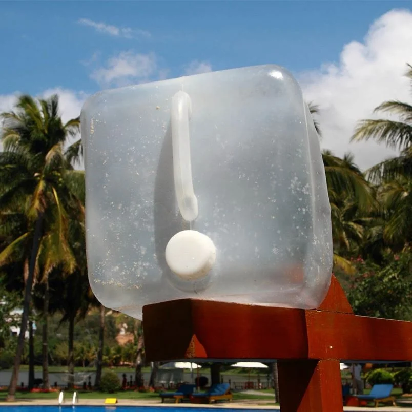 
Plastic Tap Easy Handle Never Leaking 5L 10L 20L Foldable Water Container Jerry Can With Handle 