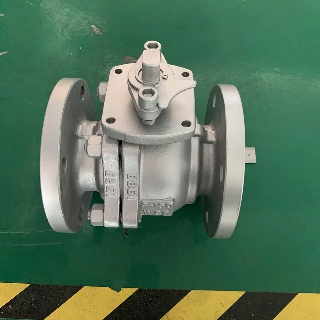 150LB RTV 2PC Q41F-150LB Carbon steel handwheel operation WCB flange ball valve 150LB RF