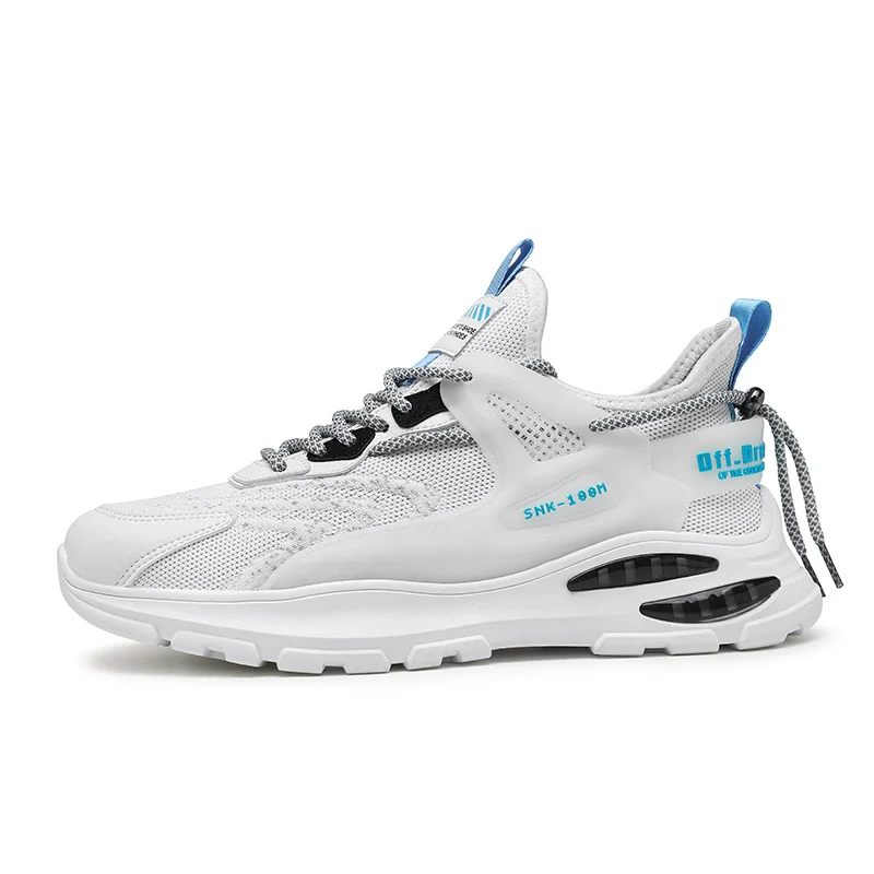 Factory Wholesale Outdoor Fly Knit Super Light Slip Indestructible Colorful Air Shoes Sneaker