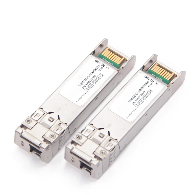 Пара SFP + BIDI модуль LC разъем 60 км TX1270/RX1330nm одномодовый 10 Gigabit Ethernet с