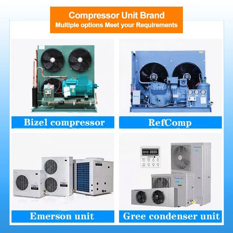 High Quality Compressor Medium And High Temperature Series Compressors Refrigeration Air Cooled Condensing Units