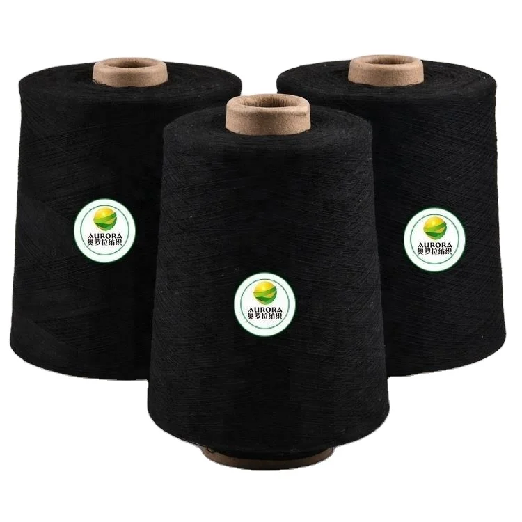 
Fancy 150d regenerated black bulk wholesale sock knitting yarn buy for regia socks knitting yarn with good quality 