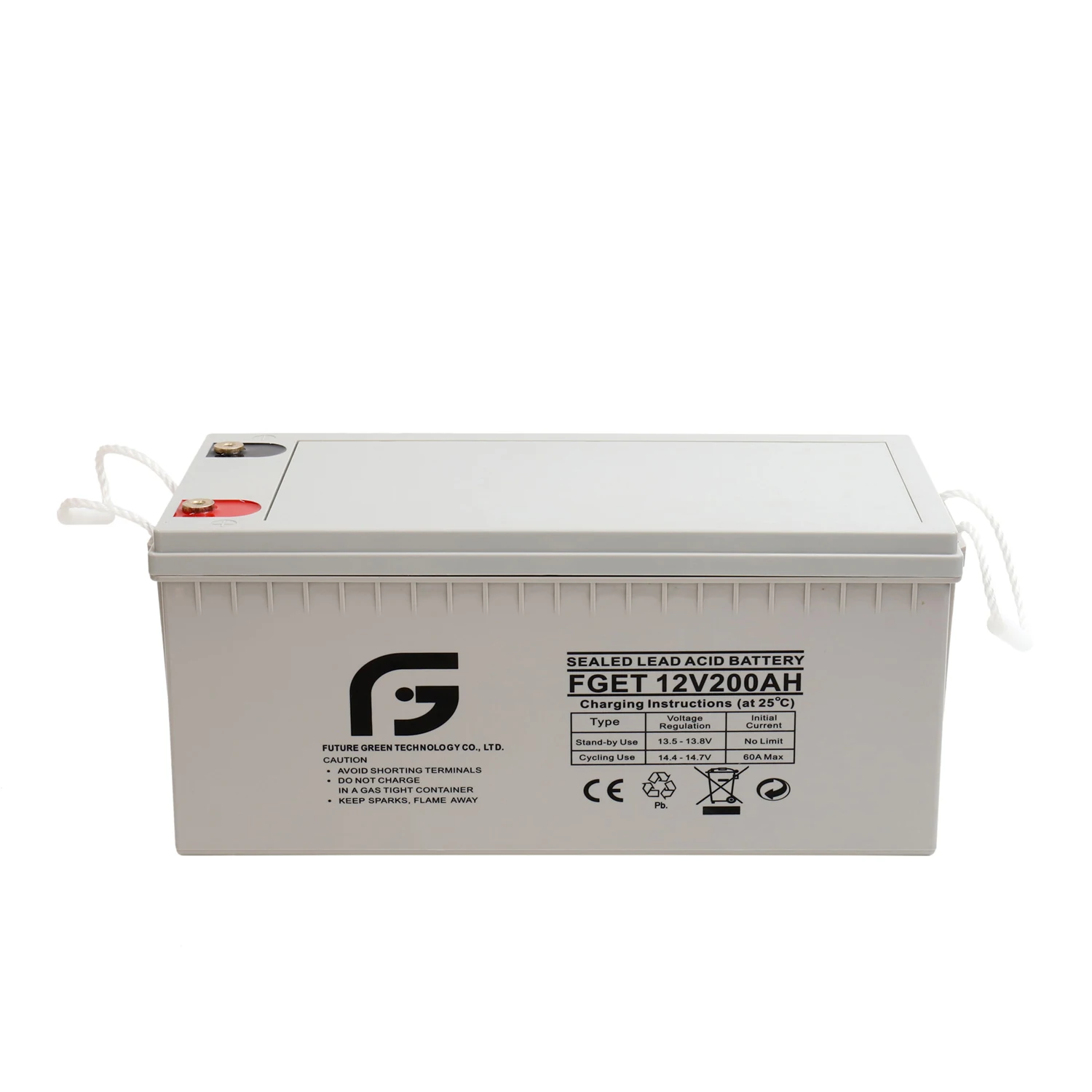 12V 200Ah Power Safe Deep Cycle Solar Storage Battery Lead Acid AGM VRLA GEL Sealed Type Maintenance Free for Cars Golf Carts