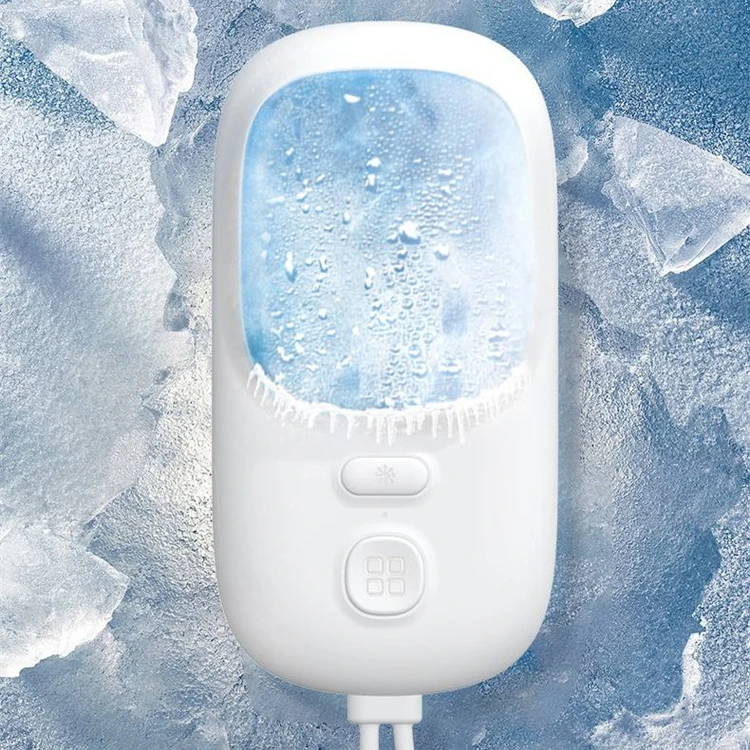 Lazy People Portable Air Cooling Fan Electric Semiconductor Controller Hand Held Fan USB Mini With Logo