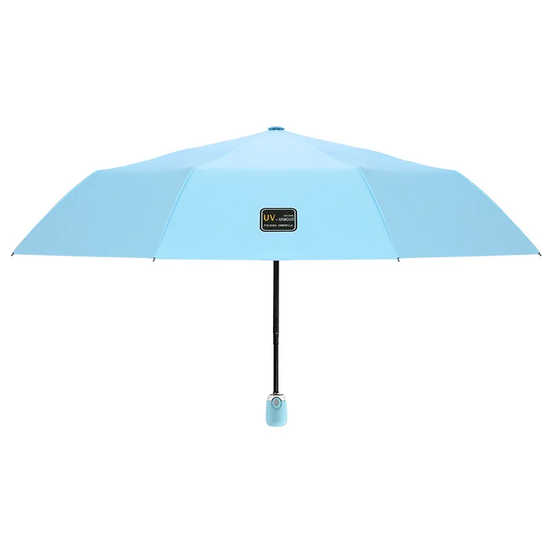 Kaan Full Automatic umbrella Stylish automatic open/close mini pocket umbrella waterproof windproof double purpose parasol